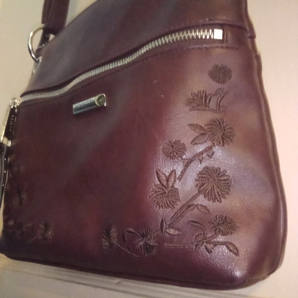 Burgundy Crossbody